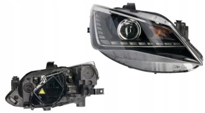 Фара лампа правый seat ibiza 2012- ксенон valeo фото №1