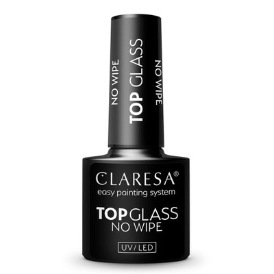 CLARESA TOP GLASS NO WIPE jak szkło hartowane 5ml