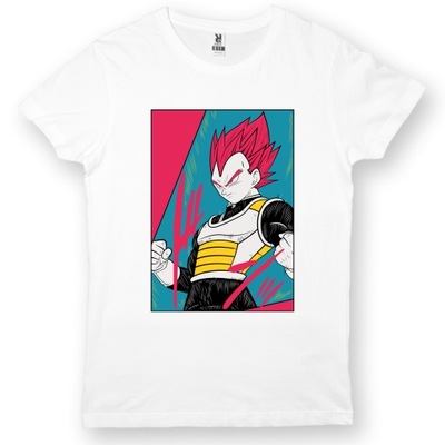 Koszulka Dragon Ball Z Super Vegeta Red M