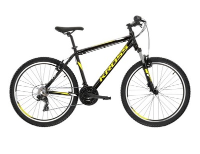 ROWER MTB KROSS HEXAGON 1.0 26 M-19 CALI CZARNY/ŻÓŁTY