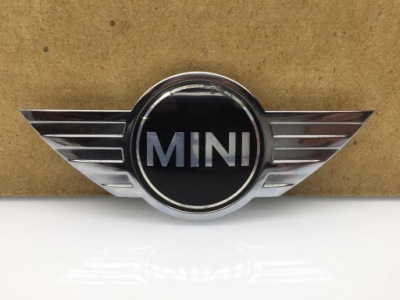 Mini cooper r56 logo эмблема значок капота оригинал фото №1