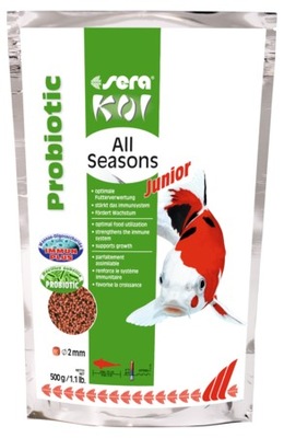 Pokarm Sera Koi Junior All Seasons Probiotic 500g