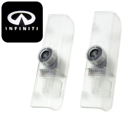 INFINITI! DIODO LUMINOSO LED LOGOTIPO PROYECTOR LÁMPARA JX QX 56 QX 60  