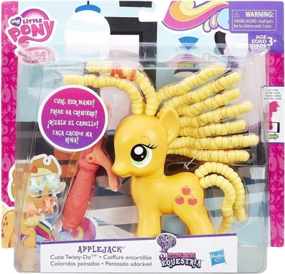 MY LITTLE PONY ZESTAW SZALONA FRYZURA APPLEJACK