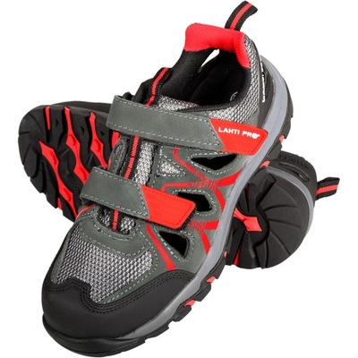 LAHTI PRO CALZADO SANDALY ROBOCZE GRAY/RED S1 SRA, L3060343  