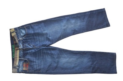 DESIGUAL FAJNE SPODNIE JEANSY 32