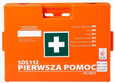 FIRST AID KIT INDUSTRIAL PRIMARY BIURO K 20 2X DIN  