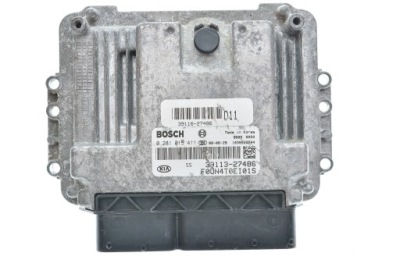 Бортовий комп'ютер carens 2.0 crdi 0281015411 39113-27486 фото №1