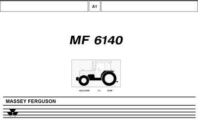 MASSEY FERGUSON 6140 KATALOG ЗАПЧАСТИ фото