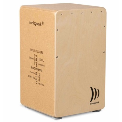 SCHLAGWERK CP80 Rudiments Nature Large Cajon