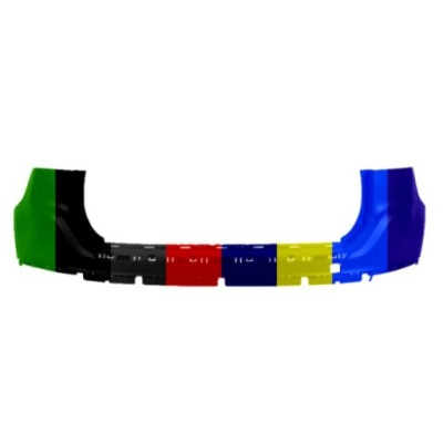 Бампер volvo xc60 1 05.08-12.17 w колір фото №1