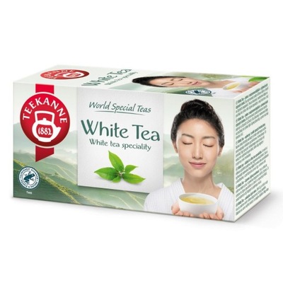 Herbata Teekanne White Tea 20x1,75g w kopertach