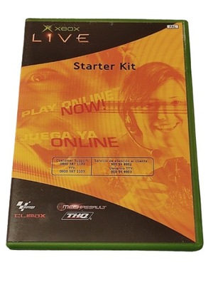 XBOX LIVE STARTER KIT MICROSOFT X BOX CLASSIC