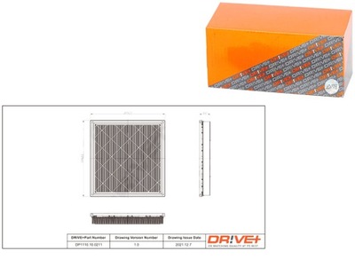 ФІЛЬТР ПОВІТРЯ CHEVROLET 1.6B 12- CRUZ E DRIVE+