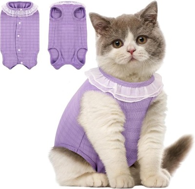 ASENKU Ubranko do rekonwalescencji dla kotów po operacji