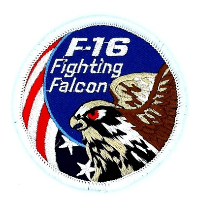 Naszywka termo F-16 Fighting Falcon