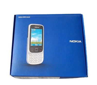 Nokia 6303i 100% NOWY Oryginał Telefon komórkowy Bez sim loka Zobacz Nowy