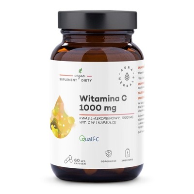 Suplement diety Aura Herbals Witamina C 1000 mg kapsułki 60 szt.