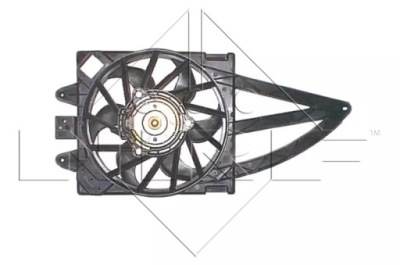 47240/nrf вентилятор радиатора fiat panda -06 с фото №1