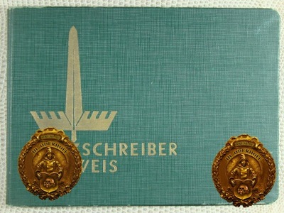 1933 Beuthen=Kurzschreiber-Ausweis Lux H7844