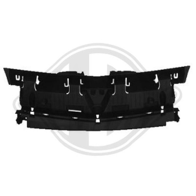 Решётка радиатора решётка радиатора решётка do renault kangoo 08-13 фото №1