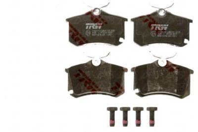 Trw тормозные колодки тормозные vw задняя golf vento trw фото №1