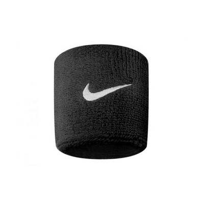 FROTKI NA RĘKĘ NIKE SWOOSH WRISTBAND 2 SZT CZARNE