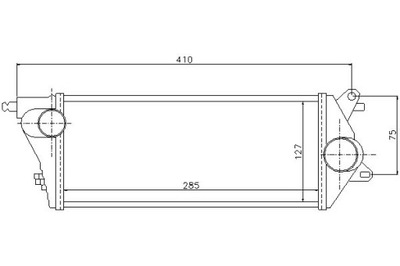 Nissens інтеркулер mini mini one d r50. r53 фото №1