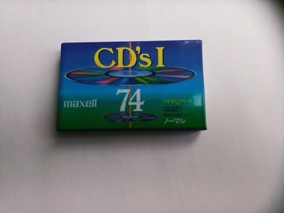 Maxell CDs I 74 1992r. Japan NOWA 1szt,