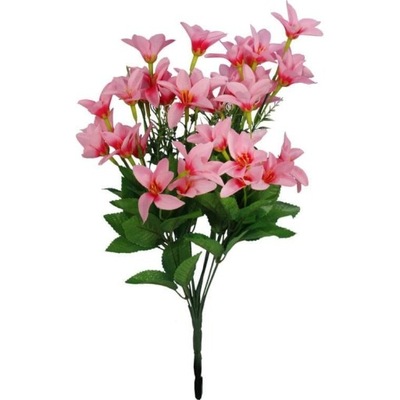 BUKIET 13 GAŁĄZEK Z CLEMATISAMI KOLOR RÓŻOWY