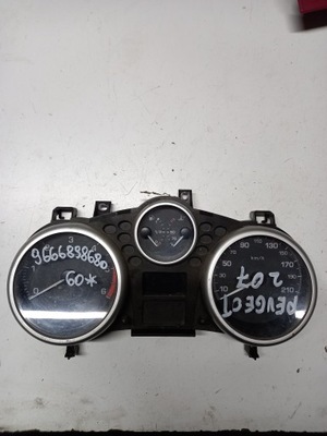 Лічильник прилади peugeot 207 9666898680 фото №1