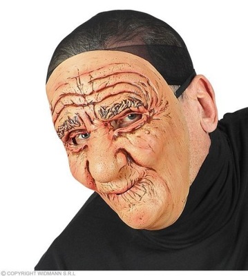 MASKA LATEKSOWA STARZEC BEŻOWA STARCA
