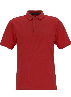 Czerwona Koszulka Męska POLO Bawełniana Polówka XL