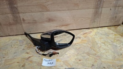 Зеркало правое peugeot 208 хром фото №1