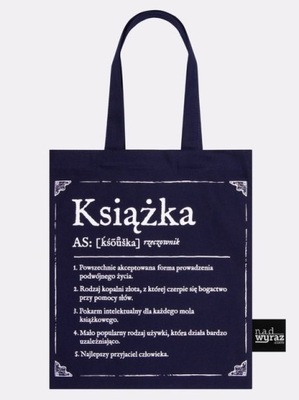 Definicja książki torba na książki