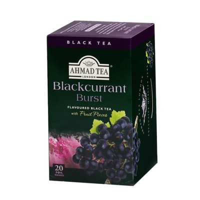 Ahmad Tea Blackcurrant Burst ex20 herbata czarna