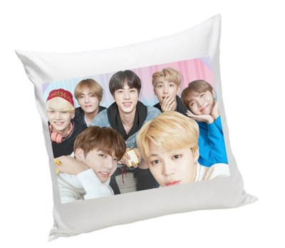 BTS k-pop poduszka jasiek