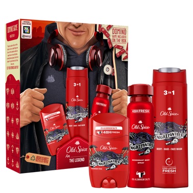 OLD SPICE ZESTAW PREZENTOWY NIGHT PANTHER ŻEL DEZODORANT SZTYFT DEZODORANT