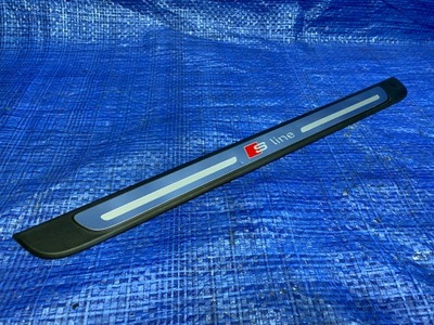 Audi s-line молдинг накладка поріг передня 8v4853491d фото №1