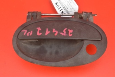 Ручка ліва перед передня czarna opel corsa c 00-03 фото №1