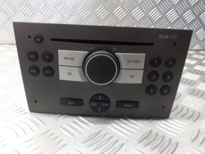 Радио заводской opel vectra c 13233932 фото №1