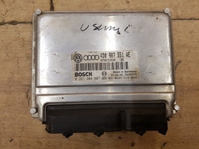 Бортовий комп'ютер блок керування двигуна audi a6 c5 2.8 фото №1