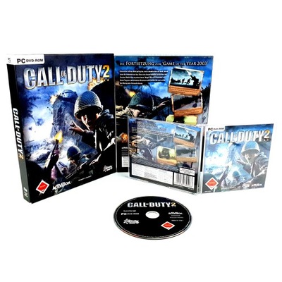 CALL OF DUTY 2 II BIG BOX PC KOLEKCJONERSKI