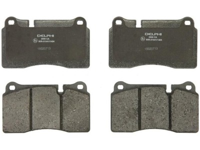 KLOCEK BRAKE SET FRONT LAND ROVER RANGE ROVER III, RANGE ROVER SPORT  