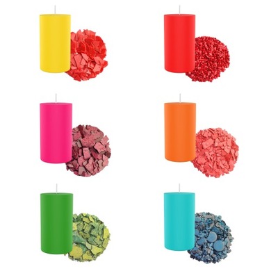Zestaw barwników do świec wosku żelu 6 kolorów