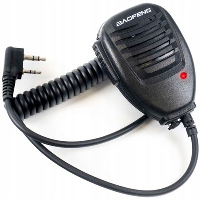 Mikrofonogłośnik BAOFENG KENWOOD UV-5R UV-82 BF-888 BF-T17 GRUSZKA PTT