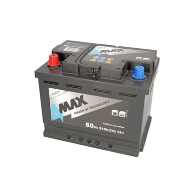 АККУМУЛЯТОР 4MAX ECOLINE 60AH 510A L+