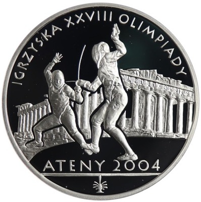 Moneta 10 zł - Ateny 2004 - 2004 rok