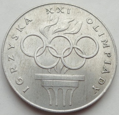 POLSKA - PRL : 200 złotych zł - OLIMPIADA - 1976 - srebro