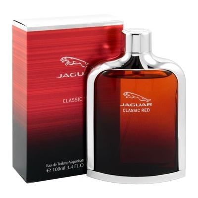 JAGUAR CLASSIC RED WODA TOALETOWA SPRAY DLA MĘŻCZYZNY 100ML [PERFUMY]